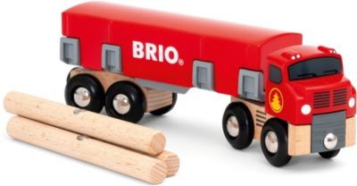 BRIO Holztransporter mit Magnetladung Транспортер древесины с магнитной нагрузкой