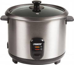 PRINCESS PRINCESS Reiskocher Princess 01.271950.01.001 Reiskocher Edelstahl, Schwarz, 700 W  Рисоварка PRINCESS Princess 01.271950.01.001 рисоварка нержавеющая сталь, черный, 700 Вт