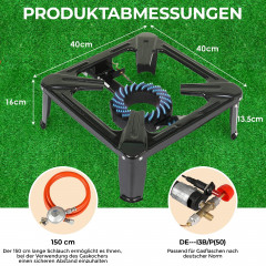 Femor Femor Gaskocher Camping Gas-Hockerkocher Outdoor Campingkocher Industrial Hockerkocher  Газовая плита Femor, газовая плита-табурет для кемпинга, уличная походная плита, промышленная табурет-печь