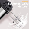 Hikeren Hikeren Handmixer 350W Elektro Mixer,5 Geschwindigkeiten,Mit Schneebesen,Ruhrstab  Ручной миксер Hikeren Электрический миксер, 350 Вт, 5 скоростей, с венчиком, рурская палочка