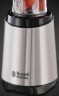RUSSELL HOBBS RUSSELL HOBBS Standmixer Mix  Go Steel 23470-56, 300 W, (Smoothie Maker) Edelstahl/schwarz, klein  Миксер RUSSELL HOBBS миксер Mix Go Steel 23470-56, 300 Вт, (смузиница) нержавеющая сталь/черный, маленький