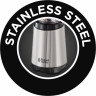 RUSSELL HOBBS RUSSELL HOBBS Standmixer Mix  Go Steel 23470-56, 300 W, (Smoothie Maker) Edelstahl/schwarz, klein  Миксер RUSSELL HOBBS миксер Mix Go Steel 23470-56, 300 Вт, (смузиница) нержавеющая сталь/черный, маленький