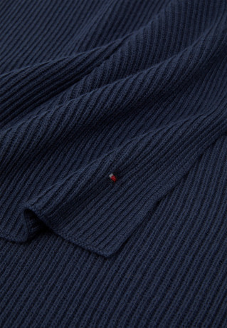 Tommy Hilfiger ESSENTIAL FLAG SCARF Scarf space blue ШАРФ ESSENTIAL FLAG Шарф космический синий