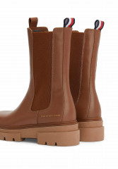 Tommy Hilfiger MONOCHROMATIC Ankle boots winter cognac МОНОХРОМАТИЧЕСКИЙ Ботильоны зимний коньяк