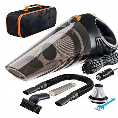 TUABUR TUABUR Akku-Handstaubsauger Kabelloser Auto-Staubsauger, tragbarer Mini-Handstaubsauger, 4500PA, Nass- und Trockeneinsatz, mit LED-Beleuchtungsfunktion, mit wiederaufladbarem Akku und 3 Aufsatzen mit 60-W-Motor  Беспроводной ручной пылесос TUABUR Б