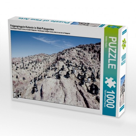 CALVENDO Puzzle CALVENDO Puzzle Felgenpinguin-Kolonie in Sud-Patagonien Пазл CALVENDO Puzzle Колония Римпингвинов в южной Патагонии