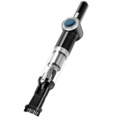 TURBOTRONIC BY Z-LINE Handstaubsauger 15 kpa, 26 Min. Laufzeit, ultra-Leichtgewicht Boden Staubsauger 90 W schwarz/silber Беспроводной ручной пылесос TurboTronic by Z-L 90 Вт, с зарядной станцией, черный/серебристый