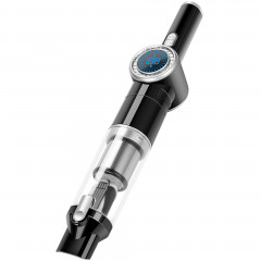 TURBOTRONIC BY Z-LINE Handstaubsauger 15 kpa, 26 Min. Laufzeit, ultra-Leichtgewicht Boden Staubsauger 90 W schwarz/silber Беспроводной ручной пылесос TurboTronic by Z-L 90 Вт, с зарядной станцией, черный/серебристый