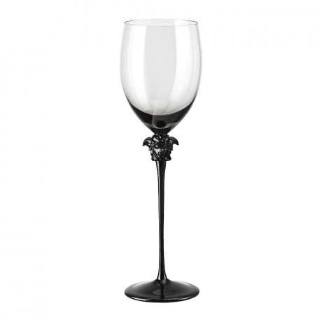 Rosenthal meets Versace Rosenthal Versace Medusa Lumiere Haze Rotwein Glas grau 476 ml / h: 28 cm Rosenthal Versace Medusa Lumiere Haze бокал для красного вина серый 476 мл / высота: 28 см