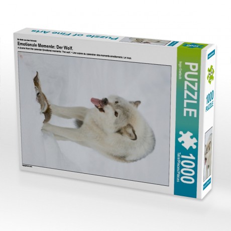 CALVENDO Puzzle CALVENDO Puzzle Emotionale Momente: Der Wolf. Пазл CALVENDO Пазл Эмоциональные моменты: Волк.