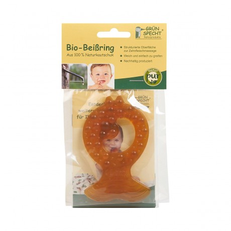 Grunspecht Bio-Beissring aus Naturkautschuk Органическое кольцо для прорезывания зубов из натурального каучука