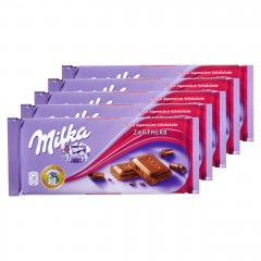 Milka (Милка) Zartherb 5 шт. по 100 г Упаковка 500 г