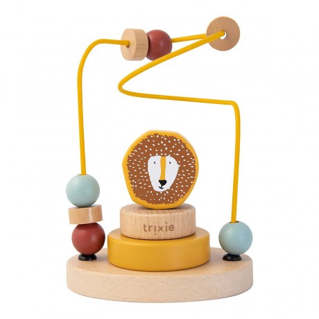 trixie Holz Motorikschleife Mr. Lion Деревянная петля для моторики Mr. Lion