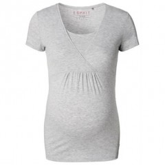 ESPRIT Umstands T-Shirt grau melange