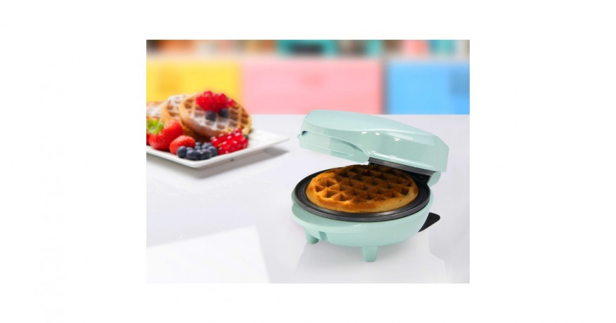 Bestron Bestron Mini-Waffelautomat AMW500M, Waffeleisen mint, 550 Watt mint Мини-вафельница Bestron AMW500M, вафельница мятная, 550 Вт