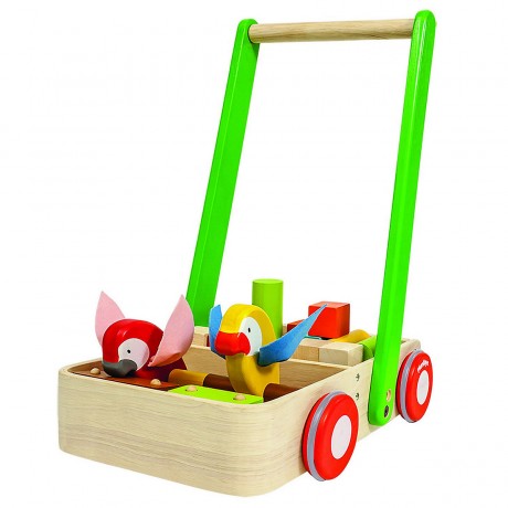 PLANTOYS Push+Pull Lauflernwagen Vogel Lauflernwagen Ходунки Push+Pull Ходунки Vogel