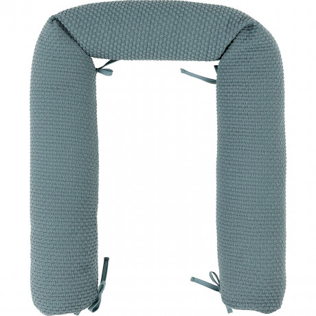 Nattou LUNA  AXEL Langes Deko-Kissen Salbeigrun Trikot LUNA AXEL Длинная декоративная подушка серебристо-зеленый трикотаж