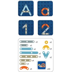 PLANTOYS Lernspiel Kreativbrett Legespiele Развивающая игра креативные настольные игры