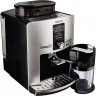 Krups Krups Kaffeevollautomat EA 82 FE Latt'Espress Quattro Force Kaffee-Vollautomat silber/schwarz  Полностью автоматическая кофемашина Krups EA 82 FE Latt'Espress Quattro Force полностью автоматическая кофемашина серебристый/черый