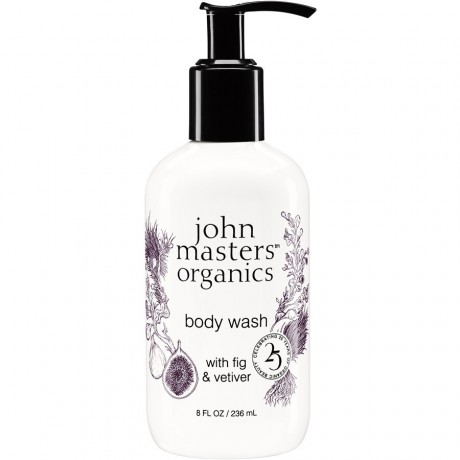 John Masters Organics Fig + Vetiver Body Wash  Инжир + ветивер Гель для душа