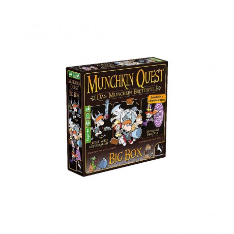 Pegasus Spiele Munchkin Quest: Das Brettspiel Манчкин Квест: Настольная игра