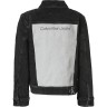 CALVIN KLEIN JEANS Jeansjacke mit Ruckenprint fur Jungen Джинсовая куртка с принтом на спине для мальчиков