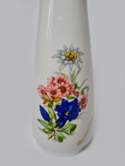 Lutz Austria Ваза фарфоровая "Букет полевых цветов", 18 x 6см, Австрия, 1960-70гг.