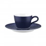 Seltmann Weiden Seltmann Weiden Life Molecule Denim Blue Espressoobertasse 0,09 L Seltmann Weiden Life Molecule Denim Синяя чашка для эспрессо 0,09 л