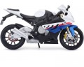 Maisto Modellmotorrad BMW S 1000 RR (weiss-blau Модель мотоцикла BMW S 1000 RR (бело-голубой