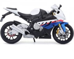 Maisto Modellmotorrad BMW S 1000 RR (weiss-blau Модель мотоцикла BMW S 1000 RR (бело-голубой
