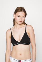 Tommy Hilfiger UNLINED TRIANGLE Triangle bra black UNLINED TRIANGLE Бюстгальтер с треугольными чашечками черный