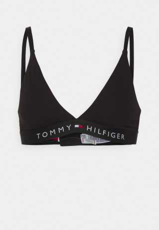 Tommy Hilfiger UNLINED TRIANGLE Triangle bra black UNLINED TRIANGLE Бюстгальтер с треугольными чашечками черный