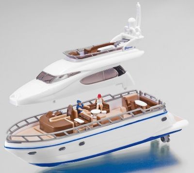 SIKU SIKU 1849 Schwertransport mit Yacht 1:87 Тяжелый транспорт SIKU 1849 с яхтой 1:87