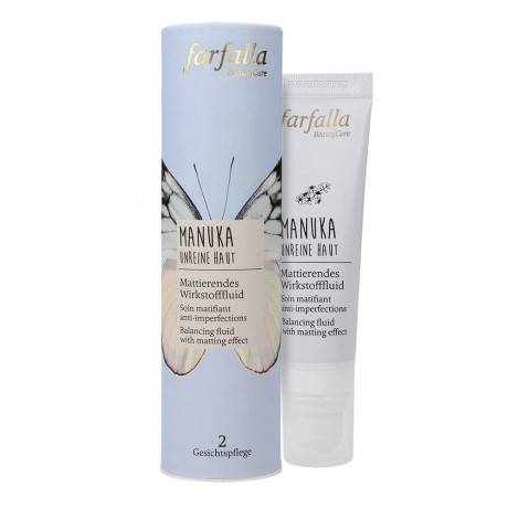 Farfalla Manuka Mattierendes Wirkstofffluid 30ml  Manuka матирующий флюид с активным веществом 30мл