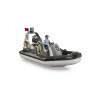 Bruder bworld Polizei Schlauchboot mit Licht und zwei Figuren Полицейская лодка bworld со светом и двумя фигурками