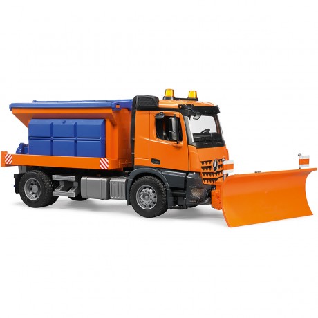 Bruder BRUDER 3685 MB Arocs Winterdienst 60cm mit Raumschild 1:16 BRUDER 3685 MB Зимний сервиз Arocs 60 см со знаком пробела 1:16