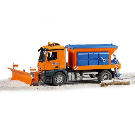 Bruder BRUDER 3685 MB Arocs Winterdienst 60cm mit Raumschild 1:16 BRUDER 3685 MB Зимний сервиз Arocs 60 см со знаком пробела 1:16
