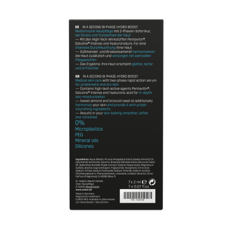 Eubos IN A SECOND Feucht.kur Bi-Phase Hydro Boost ЗА СЕКУНДУ Влажная обработка Bi-Phase Hydro Boost