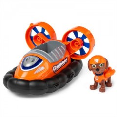 Spin Master PAW Patrol Luftkissenboot-Fahrzeug mit Zuma-Figur (Basic Vehicle\/Basis Fahrzeug) Транспортное средство на воздушной подушке PAW Patrol с фигуркой Зумы (базовое транспортное средство/базовое транспортное средство)