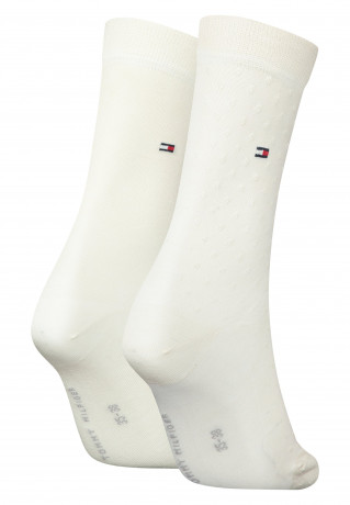Tommy Hilfiger 2 PACK Socks marshmallow 2 УПАКОВКИ носков зефир