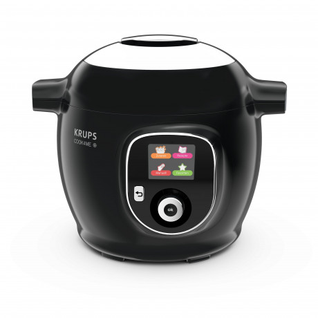 Krups Krups Multikocher Multikocher Cook4me+ Gourmet CZ7128, 1600 W, 6,00 l Schussel, 150 vorinstallierten Rezepten, Antihaft Kochbehalter  Мультиварка Krups Cook4me+ Gourmet CZ7128, 1600 Вт, чаша 6,00 л, 150 предустановленных рецептов, емкость для пригот