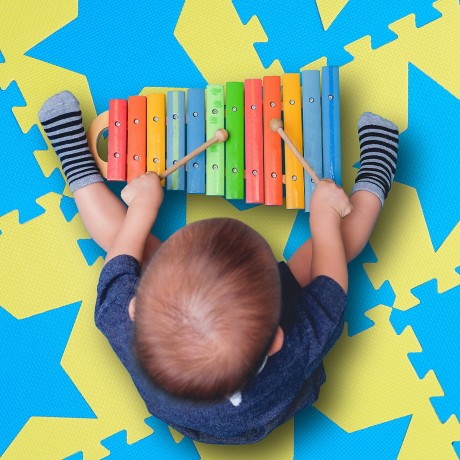 relaxdays 36 x Puzzlematte Sterne rosa-pink 36 x коврик-пазл звезды розово-розовый