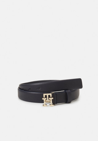 Tommy Hilfiger MONOGRAM LOGO HIGHWAIST Belt space blue МОНОГРАММА ЛОГОТИП HIGHWAIST Ремень космический синий