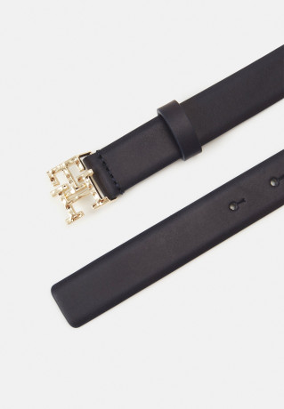 Tommy Hilfiger MONOGRAM LOGO HIGHWAIST Belt space blue МОНОГРАММА ЛОГОТИП HIGHWAIST Ремень космический синий