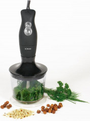 BOMANN BOMANN Stabmixer SMS 349 CB, 200 W, Stabmixer-Set – Edelstahl-Stabmixer, Multizerkleinerer und Schneebesen Ручной блендер BOMANN SMS 349 CB, 200 Вт, набор ручного блендера ручной блендер из нержавеющей стали, мультиизмельчитель и венчик