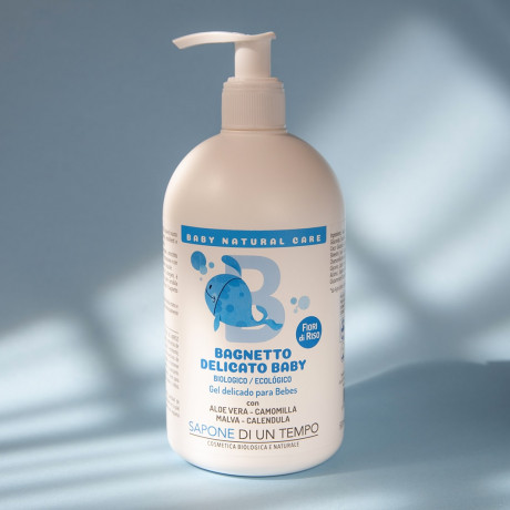 SAPONE DI UN TEMPO Zartes Babybad Reisbluten Aloe Vera, Kamille, Malve  Нежная детская ванночка Цветы риса алоэ вера, ромашка, мальва