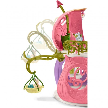 Schleich Schleich bayala 42445 Glitzerndes Blutenhaus mit Einhornern Schleich bayala 42445 сверкающий цветочный домик с единорогами