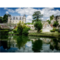 CALVENDO Puzzle CALVENDO Puzzle Indre-et-Loire: Montresor Пазл CALVENDO Puzzle Indre-et-Loire: Montresor