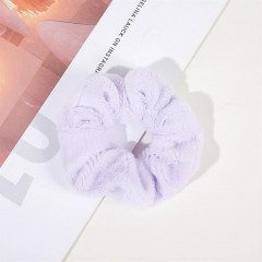 SOHO Teddie Scrunchie Violett Тедди резинка для волос