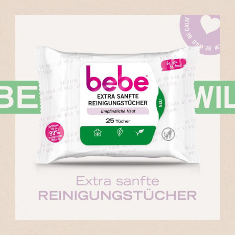 bebe Reinigungstucher quot;Extra Sanftquot; Чистящие салфетки "Особая мягкость"